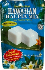 Hawaiian Haupia Mix, Hawaii’s Best Coconut Pudding