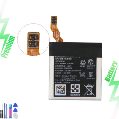 GB-S10-353235-0100 New Battery For SONY SmartWatch SW3 SWR50 3SAS +Tools