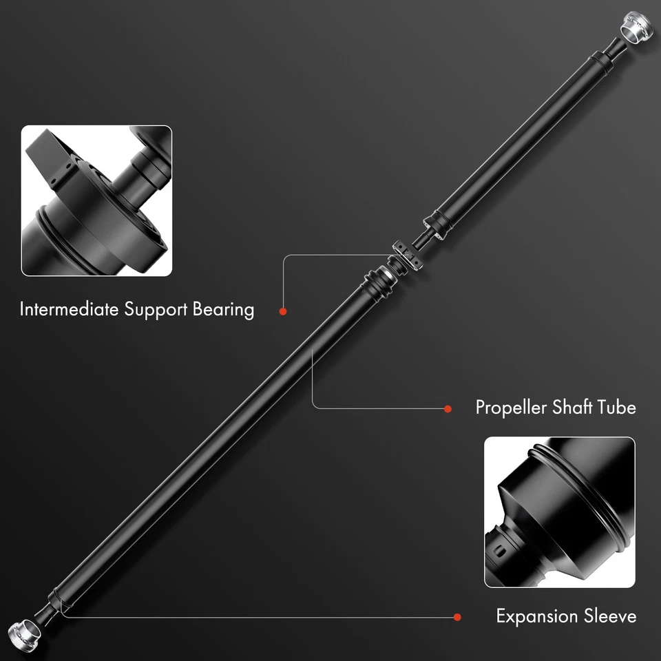 Conjunto de eje de transmisión lateral trasero para Ford Mustang 2005-2010 V8 4,6 L tracción trasera Foto 3 de 4