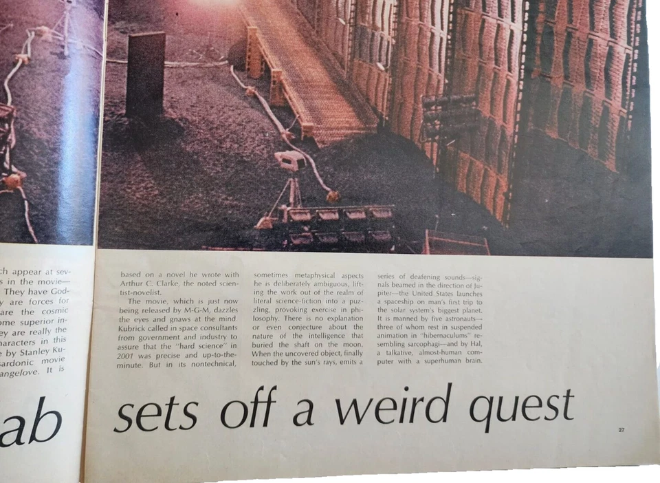 April 5, 1968 LIFE Magazine 60s Advertising ads FREE SHIP 4 EGYPT History - Image 3 of 4