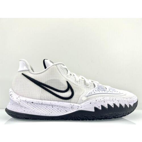 Nike Kyrie Low 4 TB Basketball Shoes White/Black DM5041-100  display picture 1
