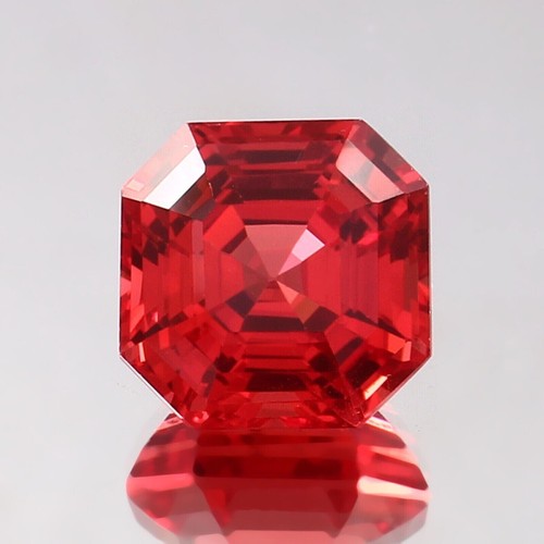 Saphir Naturel Padparadscha Taille Coussin 12x11,9mm - Pierre Précieuse Certifiée IGL