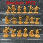 Random 3x Heroes Survivor Miniatures Zombicide 2nd Board Game Figures Toys Rare