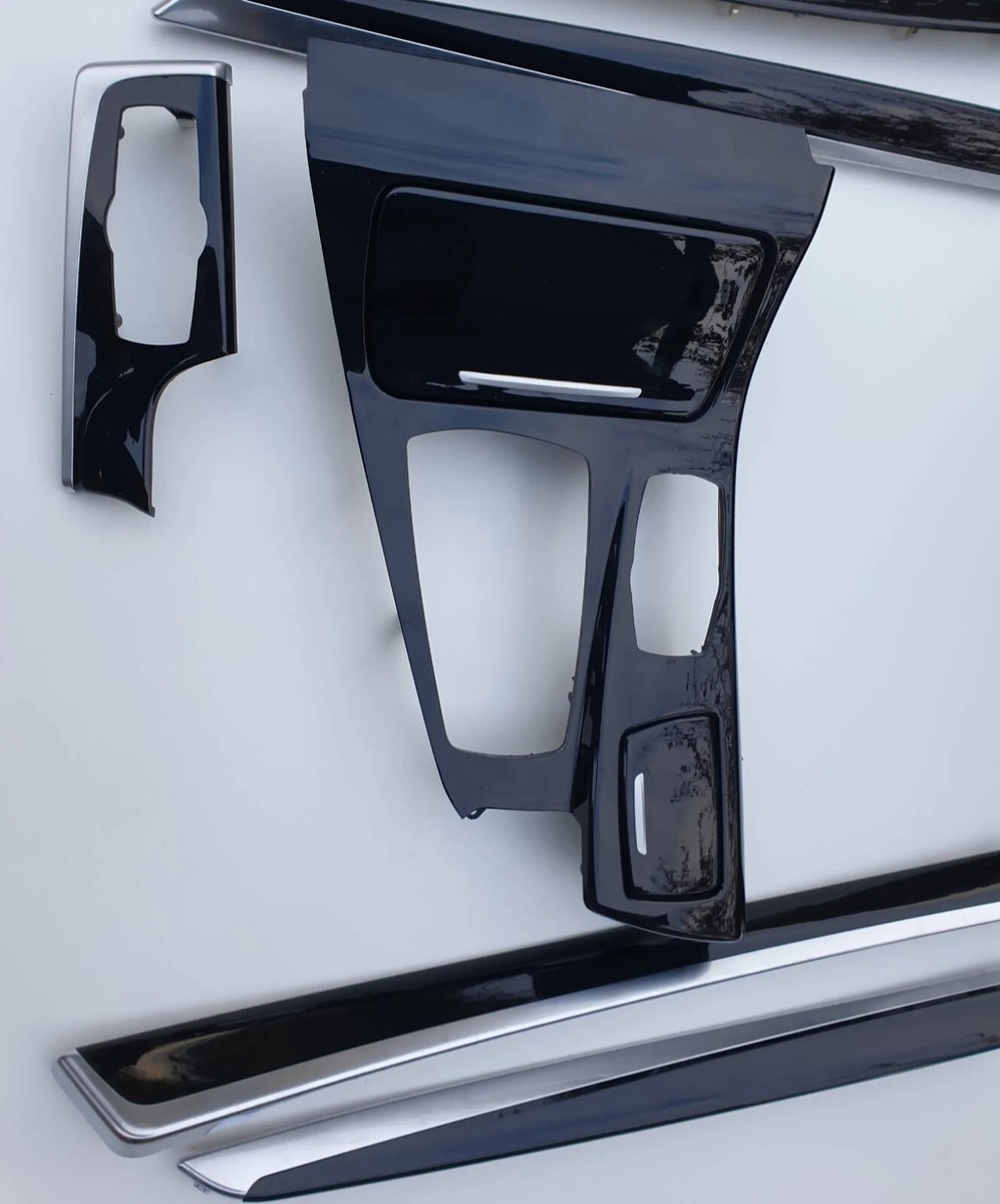 BMW 5 F10 F11 Piano Black Interior Trim Kit Center Console Panel