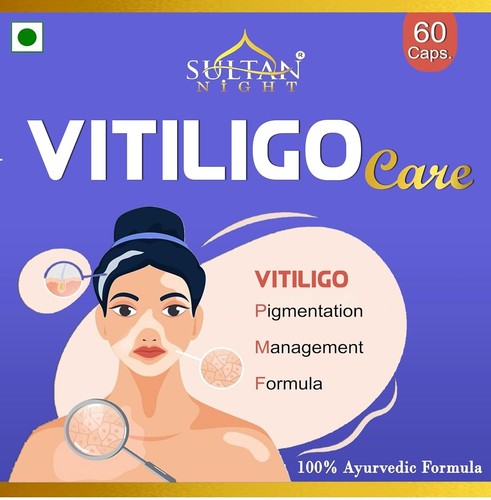 Sultan Night Vitilgo Ayurveda Medicine For Vitiligo, Leukoderma White Patches - Picture 8 of 9
