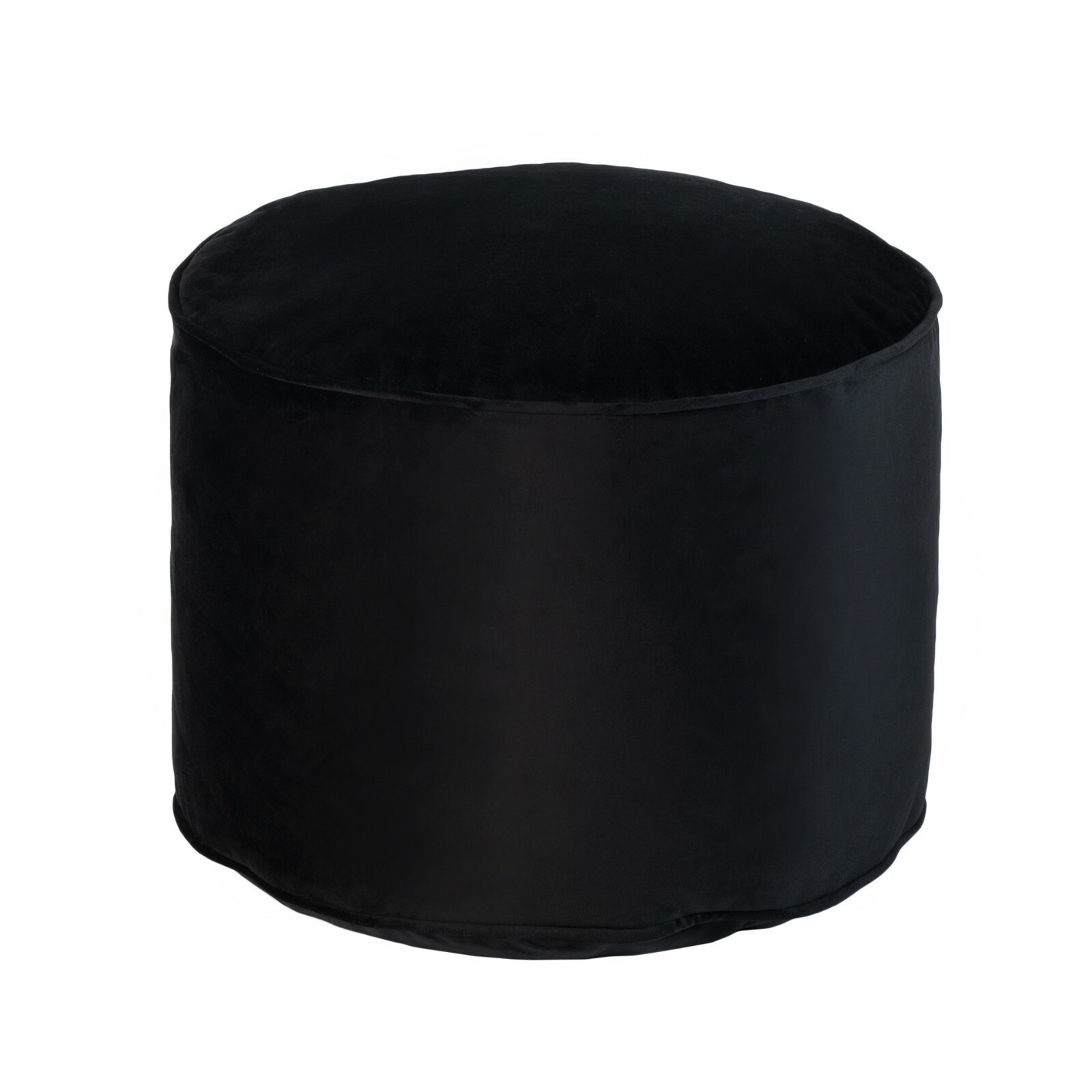 Velvet Round Bean Bag Foot Rest Stool Indoor Livingroom Pouffe Ottoman