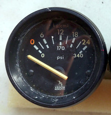 Manometro Veglia Borletti strumento indicatore pressione, pressure gauge 340 psi