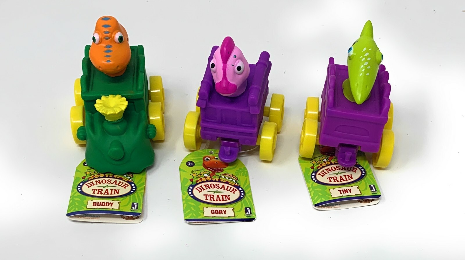 tiny rubber dinosaurs