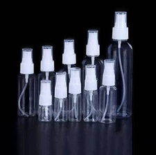 Wholesale 10ml-120ml Plastic Spray Bottles for Perfume Essential Oil Refillable