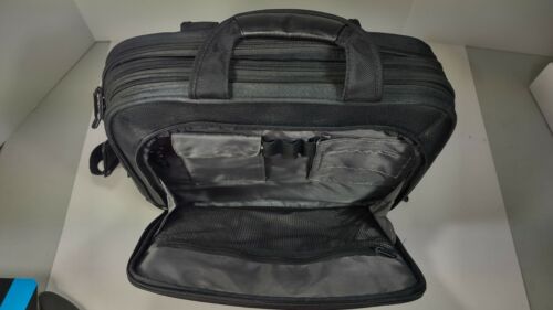 Targus Black 16” Laptop Bag Travel Carrying Case w/ Shoulder Strap EUC - Picture 4 of 11