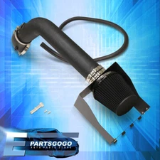 For 07-14 Ford F150 Expedition 5.4 Black Cold Air Intake Induction + Heat Shield