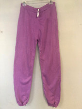 Vintage Athletic Athleisure Fleece Lined Soft Pull On Sweatpants Size Small NOS
