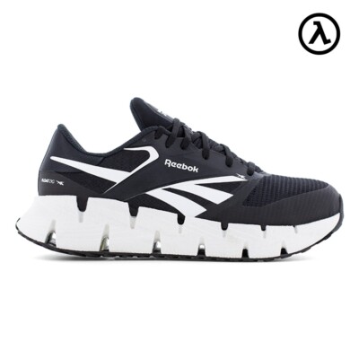 REEBOK FLOATZIG WORK MEN'S ATHLETIC SHOE BLACK/WHITE BOOTS RB3033 -ALL SIZES NEW