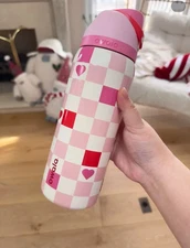 Owala Urban Cup Exclusive 32 oz Valentine Day Pink Limited Edition Bottle New