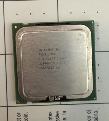 Intel Pentium 4 521 SL8PP MALAY 2.80GHz/1M/800 #KZ-535