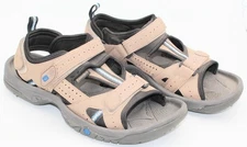 FootJoy Golf Sandals Men's 12M Brown Soft Spike Adjustable Open Toe 45318