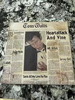 Tom Waits Heart Attack and Vine Asylum 6E-295 EX+ Inner Sleeve Lyrics Vintage