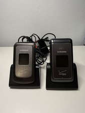 Samsung Haven Verizon Wireless, 2010 Flip Phones Lot Of 2 FOR PARTS