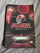 2025 Rutgers University Scarlet Knights football media guide 2025