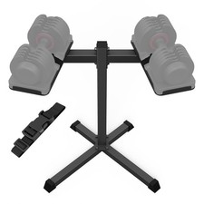 Adjustable Dumbbell Stand, 35" Height Adjustable Dumbbell Rack, 300LBS Capaci...