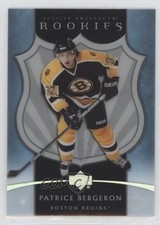 2023 Upper Deck Artifacts 2005-06 Clear Cut Retro Rookies Patrice Bergeron 0y3o