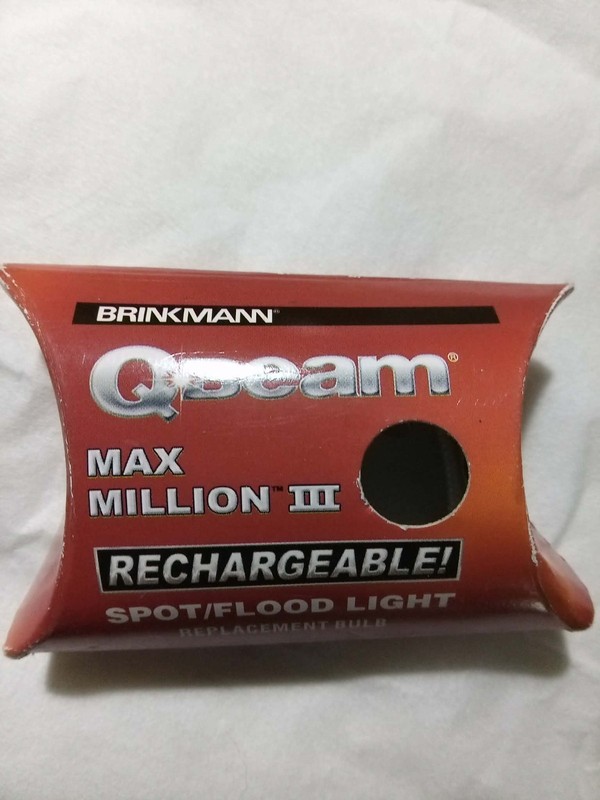 QBEAM brinkmann h3 bulb rechargeable lamp spot or flood light 55w pk 22s 12v