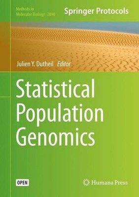 Statistical Population Genomics by Julien Y. Dutheil (English) Paperback Book