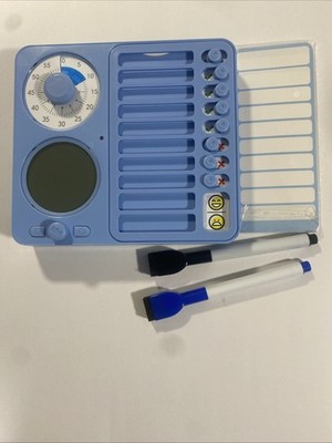 3-In-1 Visual Timer Task Timer with Chore Chart Board, ADHD Tool for Kids Adults