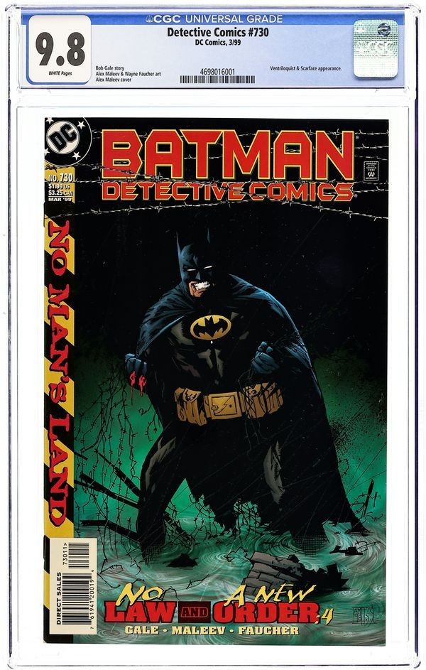 Detective Comics #730 - 1999 - CGC 9.8 - Alex Maleev