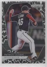 2020 Panini Prizm Tier II Snakeskin Prizm 41/50 Patrick Corbin #187 7xr
