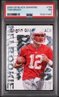 2000 UPPER DECK BLACK DIAMOND #126 TOM BRADY ROOKIE RC PSA 7