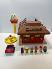 Playskool McDonald’s Vintage Playset 1974 With Accessories