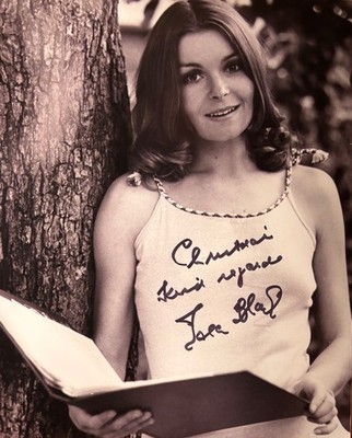 Isla Blair - Autogramm original - Großfoto 20 x 25 cm
