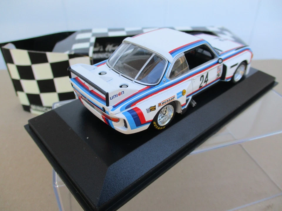 MINICHAMPS BMW 3.5 CSL 1/43 EN BOITE - Photo 2/2