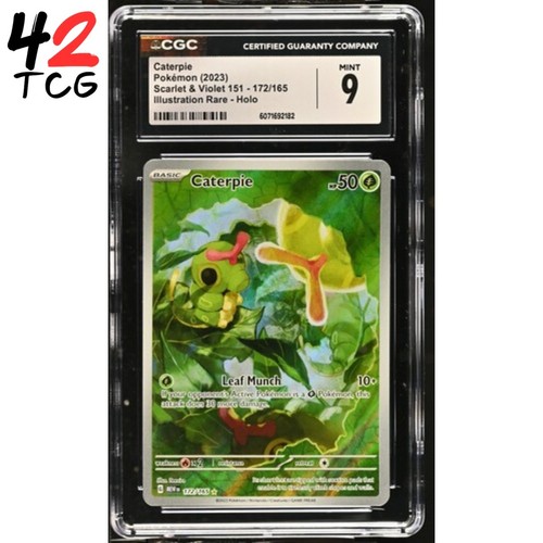 Caterpie graded CGC 9 for sale on eBay