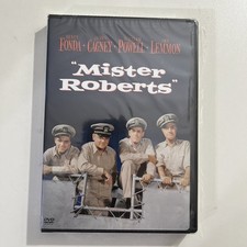 Mister Roberts 1955 DVD Henry Fonda-James Cagney-Jack Lemon- NEW (small Rip Seal