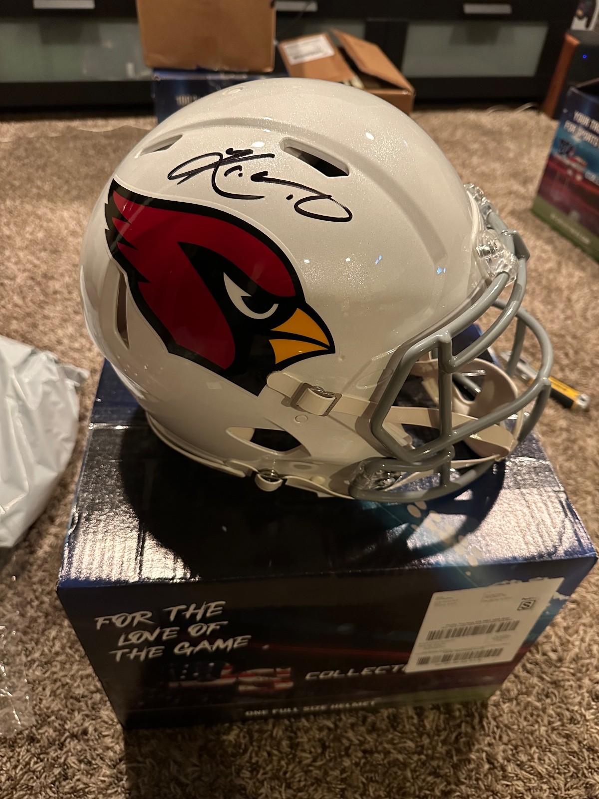 Kyler Murray Autographed Signed Arizona Cardinals Cardinals QB Full Size Authentic Helmet - COA Becket 