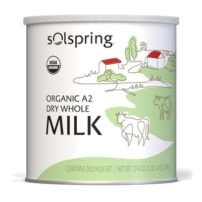 A2 Beta-Casein Whole Milk Powder - Organic & Gluten-Free