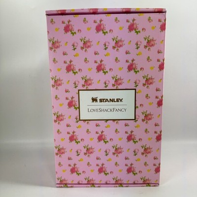 BOX ONLY Stanley X Love Shack Fancy Flip Straw 30oz Gift Box w/ Dust Bag Only