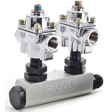 JEGS 15931K Fuel Log and Regulator Kit Includes: