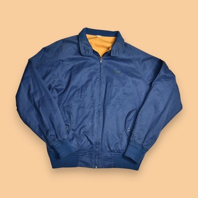 True Vintage HARVEY & CROMBIE Jacke Gr. 48 Blau Herren