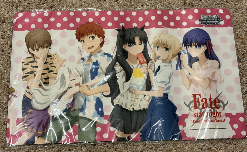 Fate/Stay Night Unlimited Blade Works Vol 2 Meister Set Exclusive Playmat New