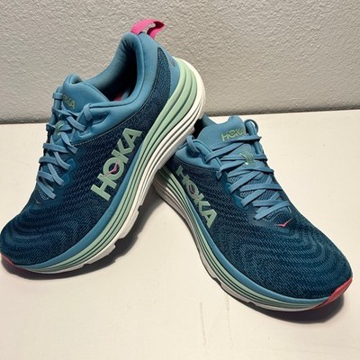 Hoka Gaviota 5 Airy Blue Sunlit Ocean Running Shoes Womens 12B 1134235