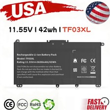 TF03XL Laptop Battery for HP X360 Convertible 14-BF 14-BK 14-CD 14M-CD Pavilion