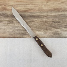 VTG Russell Green River Works Butcher Carving Kitchen Knife 7 1/2" WORN Blade