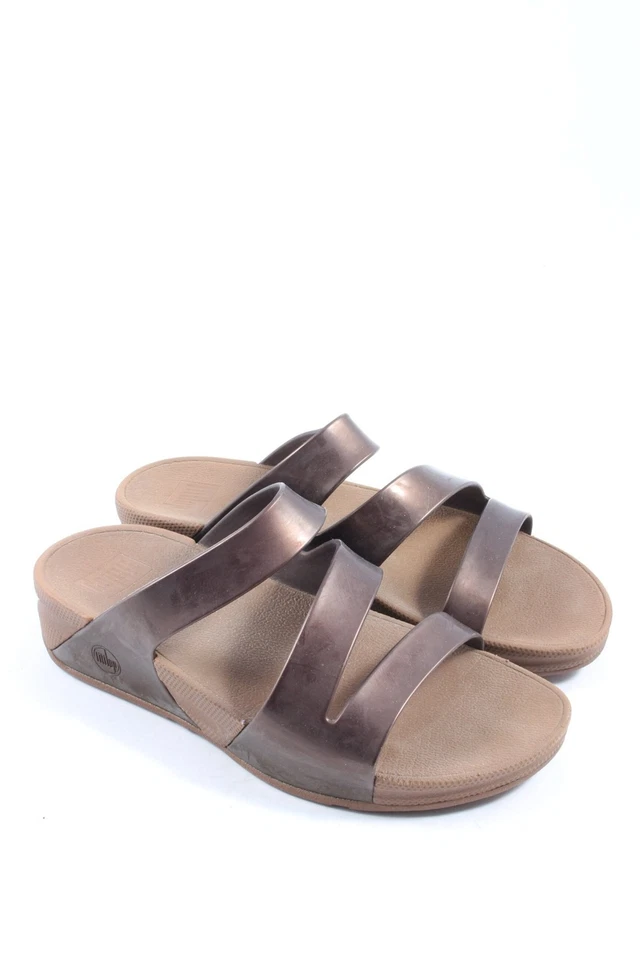 FITFLOP Sandalias cómodas Mujeres Sandalias Talla EU 38 marrón look casual - Imagen 3 de 4