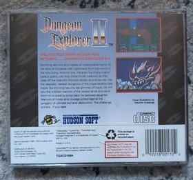 Dungeon Explorer II 2 TurboGrafx-CD Turbo Duo - Game & Case