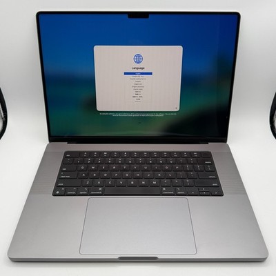 Apple MacBook Pro 16'' 2021 M1 Max 24-GPU 32GB 1TB SSD A2485 Space Gray Read Desc