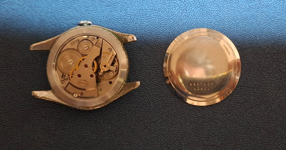 DOXA WWII 40's MILITARY cal.1147  38mm VINTAGE RARE SWISS WATCH. - Image 4 of 4