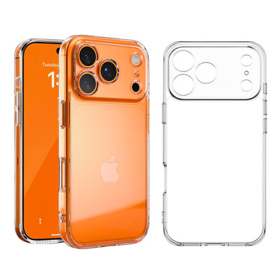 Handy Hülle für iPhone 17 Pro Slim Case Schutz transparent TPU Cover